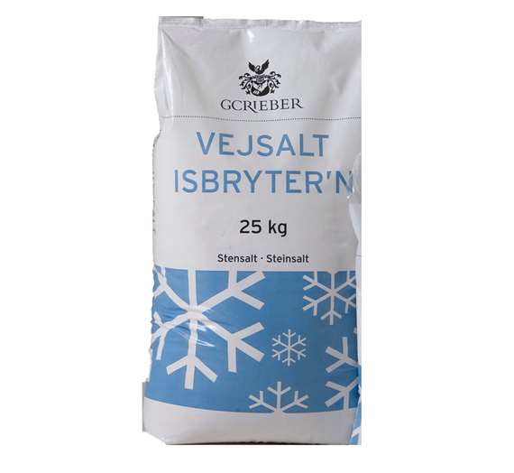 Hurtigvirkende strøsalt som fjerner is og snø.